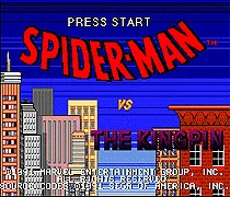 Spider Man VS The Kingpin 16 bit MD игровая карта для sega Mega Drive для sega Genesis