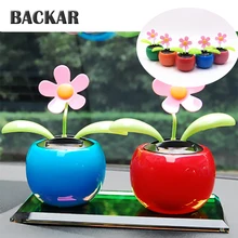 Задний качели Солнечный цветок автомобиль-Стайлинг качающаяся головка аксессуары для Opel corsa d zafira b Suzuki grand vitara peugeot 407 208 508