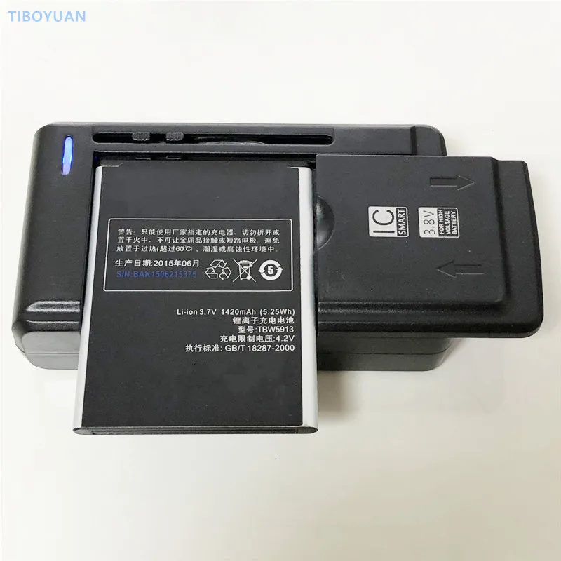 3,7 в 1420 мАч TBW5913 для Archos 35 Titanum/AEG AX500 батарея+ SS-C1 зарядное устройство