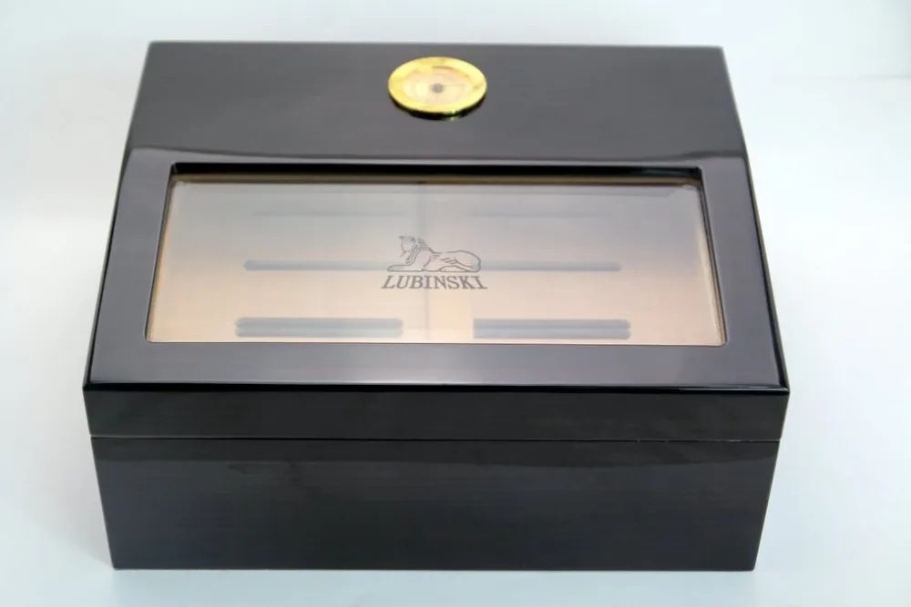 COHIBA Ebony President cigar box Шкаф из кедрового дерева lubinski Humidors увлажняющая Коробка Чехол подарок Metropolis влажность сигар