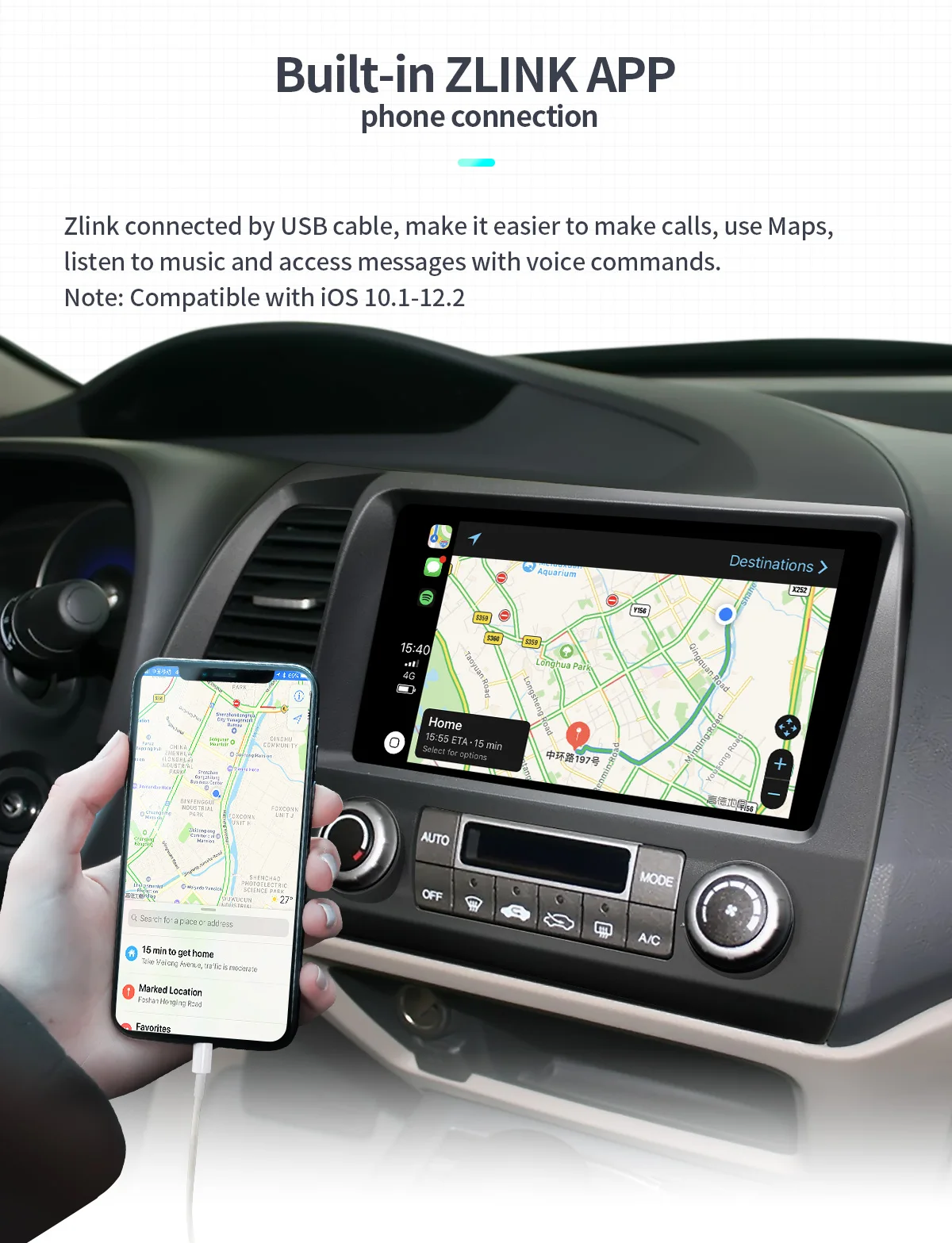 Sale DSP Carplay 9" Android 8.1 Car Multimedia Radio for Toyota Corolla EX/E120 2003-2011 GPS SPDIF Subwoofer Stereo WiFi 4G SIM DAB 15