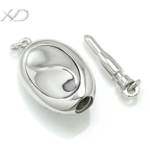 XD GB319B 925 sterling silver box clasps precious toggle clasps for