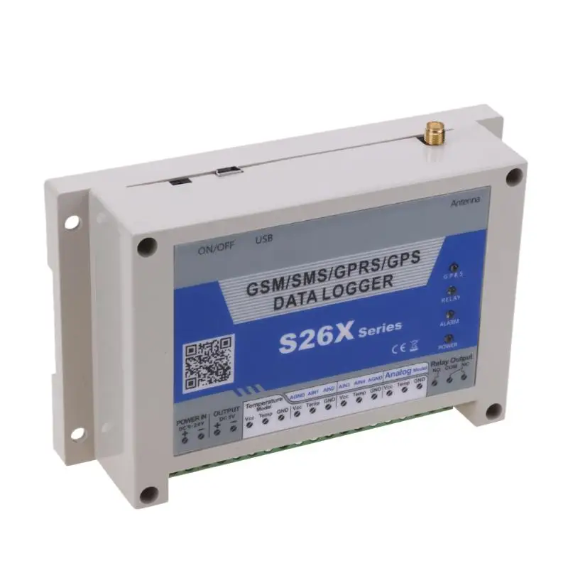 S260 GSM Температура коллектор фермы Температура сигнализации Системы контроллер удаленного мониторинга Поддержка сим-карты