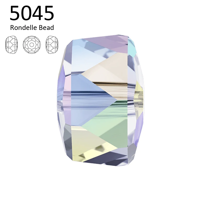 (1 шт.) Круглые бусины из австрийского хрусталя Swarovski 5045 стразы россыпью для