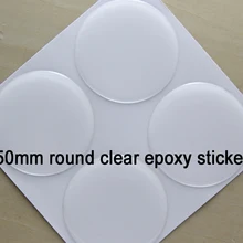 50 шт./лот 50 нейлоновая Кнопка прозрачная эпоксидные наклейки 3D с украшением в виде кристаллов прозрачный эпоксидный клей КРУГИ Стикеры