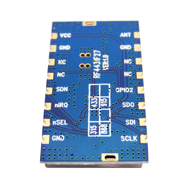 2 компл./лот rf4432f27-500 МВт высокой мощности 433 мГц встроенный Беспроводной данных приемник передатчик rf-модуль FSK/GFSK модуль