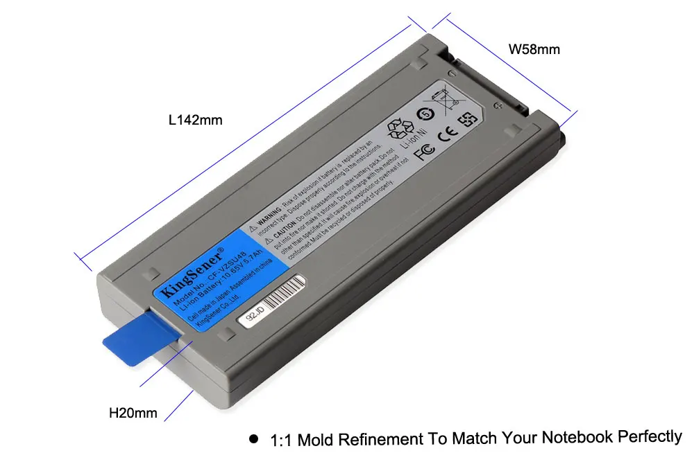 Günstig KingSener CF VZSU48 Laptop Batterie Für Panasonic CF VZSU48 CF VZSU48U CF VZSU48R CF VZSU28 CF VZSU50 CF 19 CF19 Toughbook