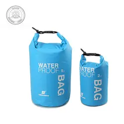 Посылка почтой походы Waterbag Портативный плавание сумка Мобильный водонепроницаемый чехол для камеры 5L 2L