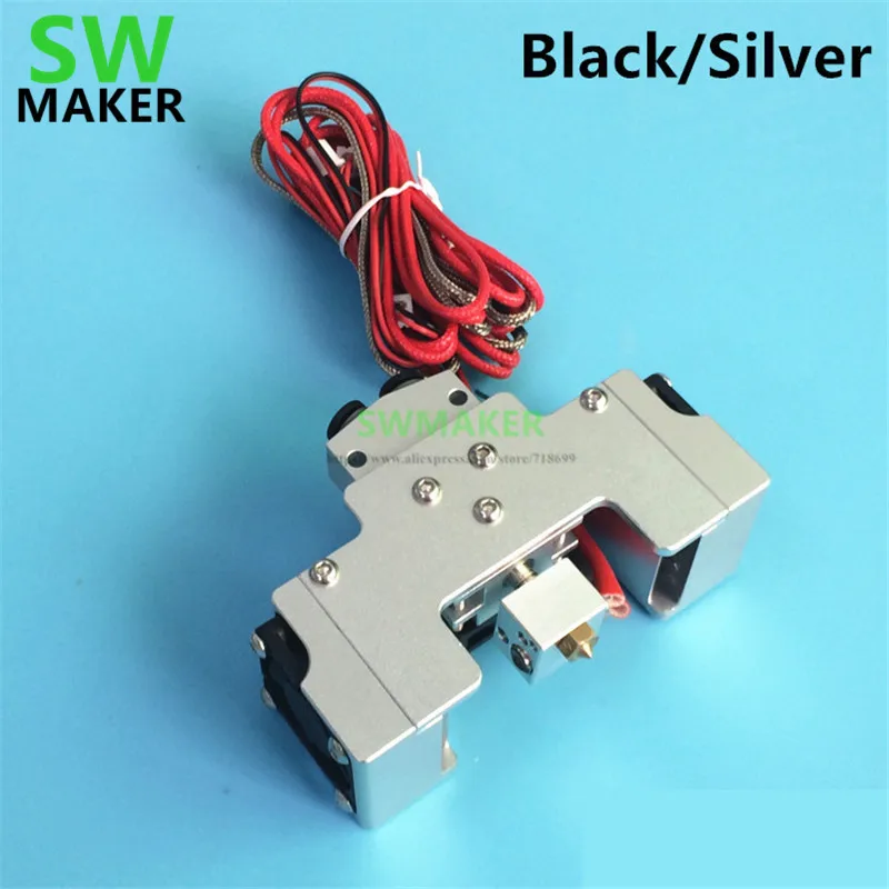 

Два в одном out V5 hotend с одной головкой, двухцветный NV6 hotend kit с металлической крышкой вентилятора 12 В 24 В, детали для 3D-принтера