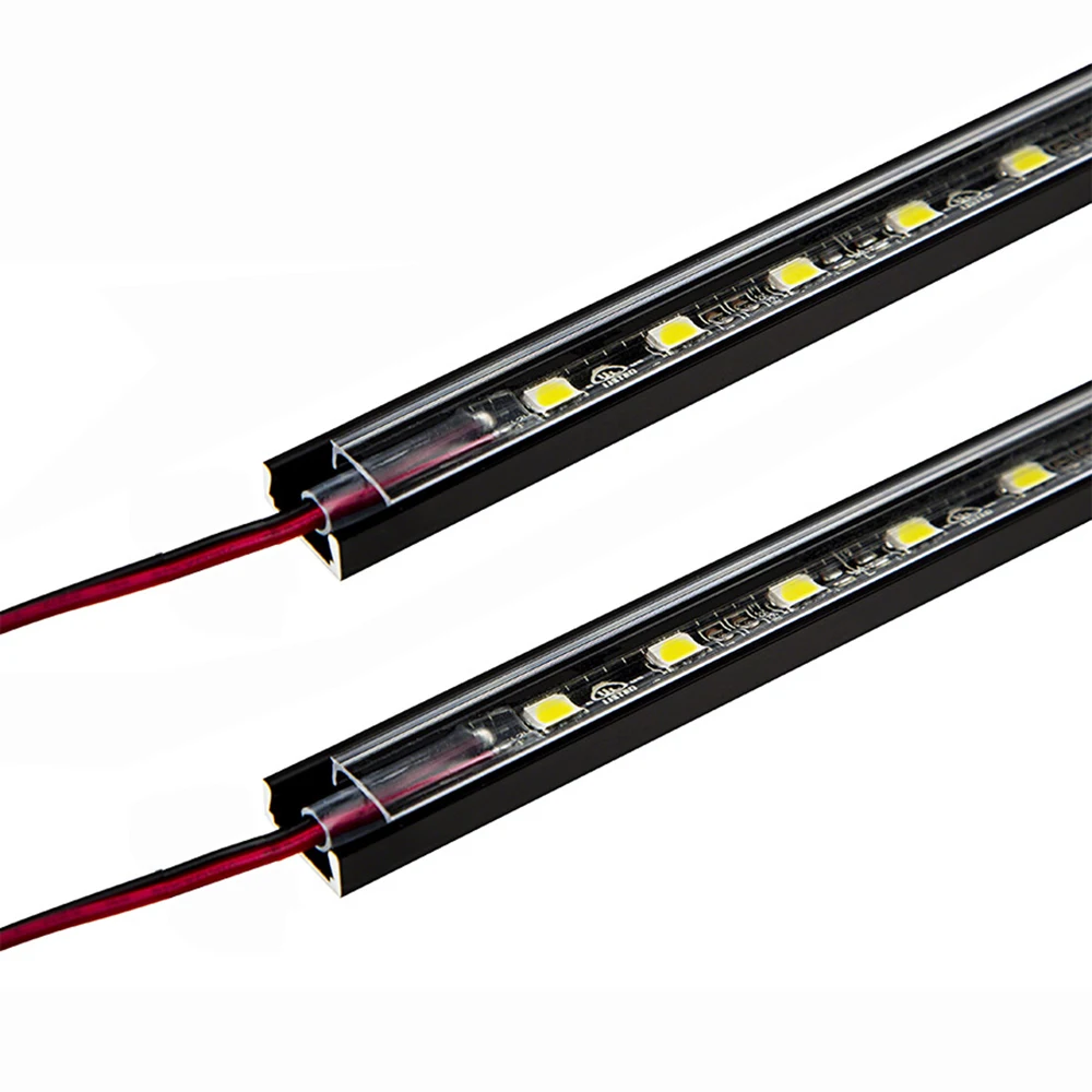 Luzes Led Bar de alumínio levou para 3528 Cover : Milky or Transparent