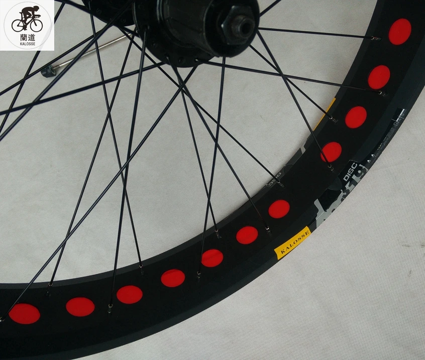 Clearance Kalosse  Beach Bicycle wheels  20 inch   Children bike wheel  20*4.0 tires  36 holes Beach bicycle   fat bike  8/9/10S cassette 40