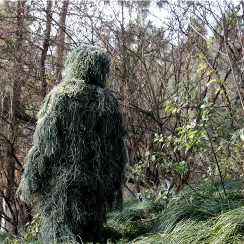 Букре игра PUBG Косплей Ghillie костюм Снайпер Тактический Камуфляж Невидимый плащ