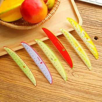 

Cute Kawaii Plastic Ruler 15cm DIY Creative Fruit Ruler for Kids Student Novelty Nice Promotional Gift Korean Stationery