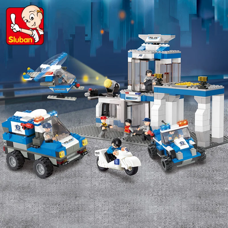0192 582pcs SWAT/Police station Constructor Model Kit Blocks Compatible LEGO Bricks Toys for Boys Girls Children Modeling 0192 582pcs SWAT/Police station Constructor Model Kit Blocks Compatible LEGO Bricks Toys for Boys Girls Children Modeling