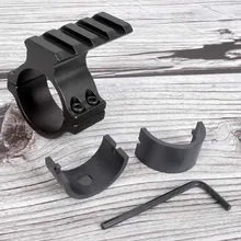 1 шт. винтовка прицел крепление ствол " /25,4 мм 30 мм кольцо адаптер w/20 мм прицел Вивер Пикатинни Крепление со вставкой caza Hunting