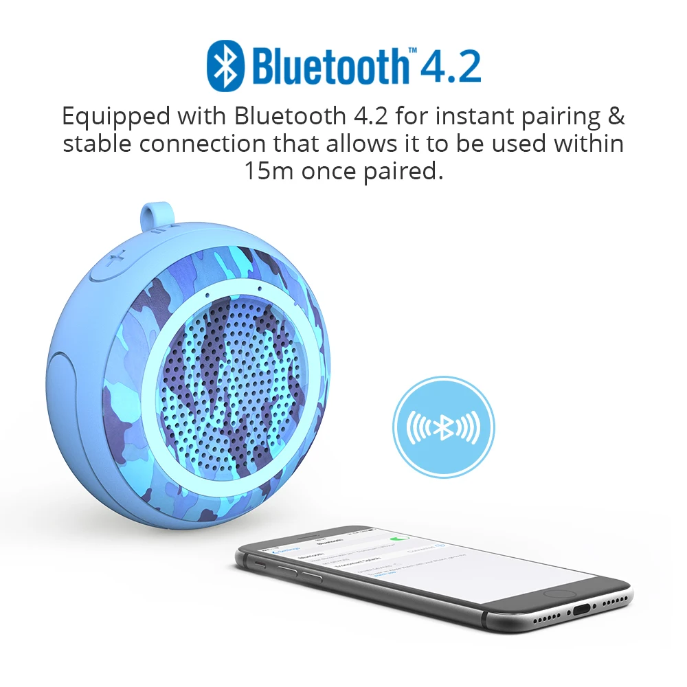 Tronsmart Element Splash Bluetooth Speaker  IP67 Waterproof Soundbar Portable Speaker Computer Bluetooth 4.2 Wireless Speaker (2)