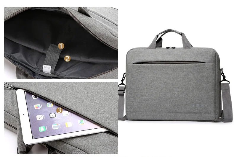 Деловые портфели, мужские сумки на плечо, новые деловые портфели, сумка для ноутбука, ткань Оксфорд, многофункциональные водонепроницаемые сумки