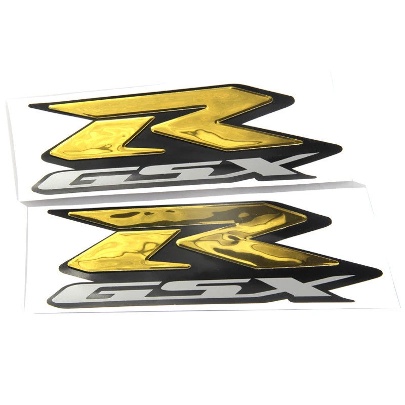 

for Suzuki GSXR 1000 1100 600 750 3D Motorcycle Sticker Decal Emblem Raised Reflective Fairing Stickers Moto Vinyl Bling