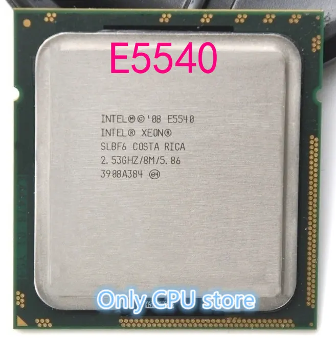 

Intel Xeon CPU E5540 CPU 2.5GHz/ LGA 1366 /8MB L3 Cache/quad-CORE/80W Processor