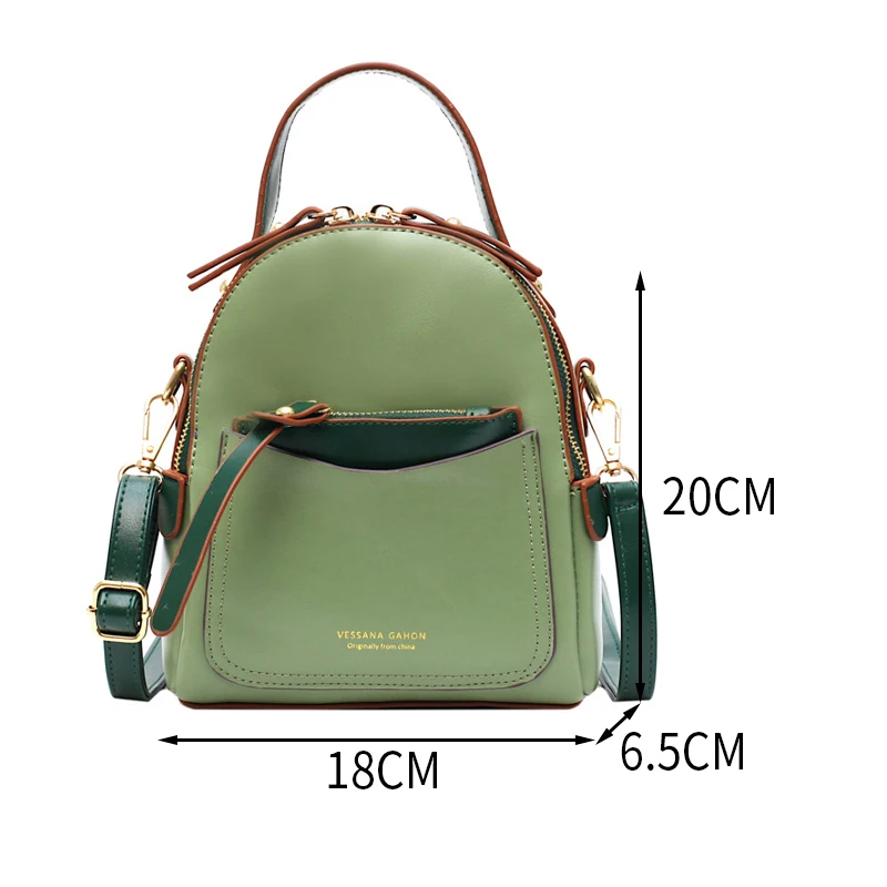 EXCELSIOR новая женская сумка PU модные рюкзаки мини школьные сумки однотонный рюкзак на молнии пляжная сумка дизайнерские сумки для девочек многофункциональные