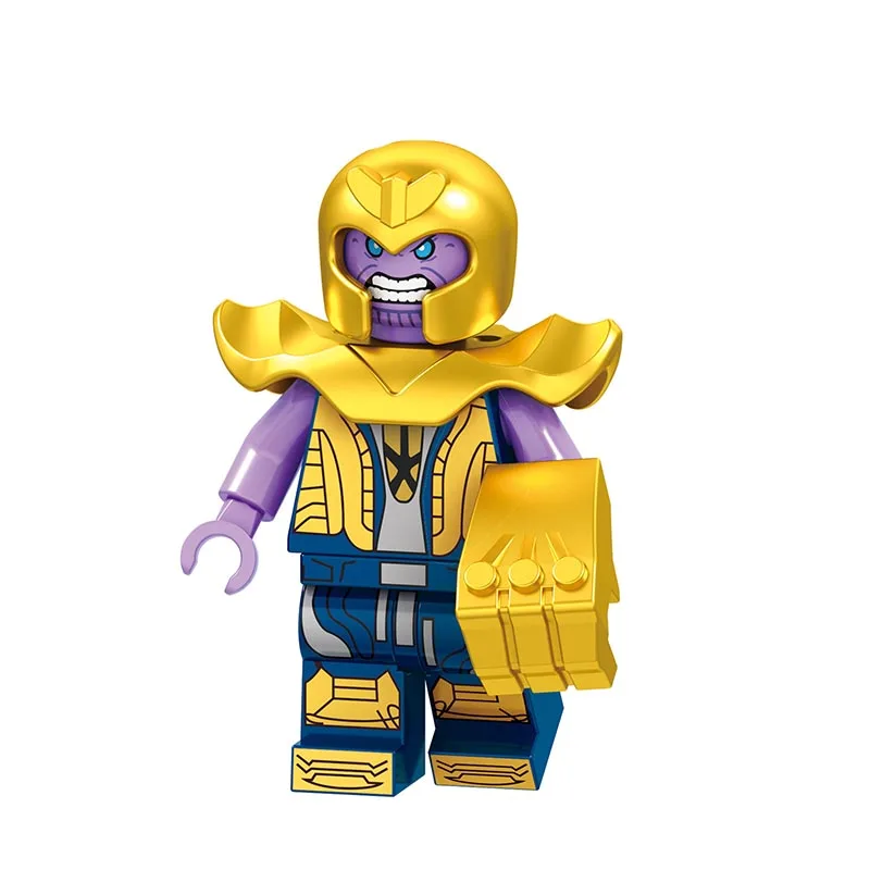 

Avengers 4 End Game Space Building Blocks Thanos Infinity Gauntlet Figures Model Gift Toys For Children