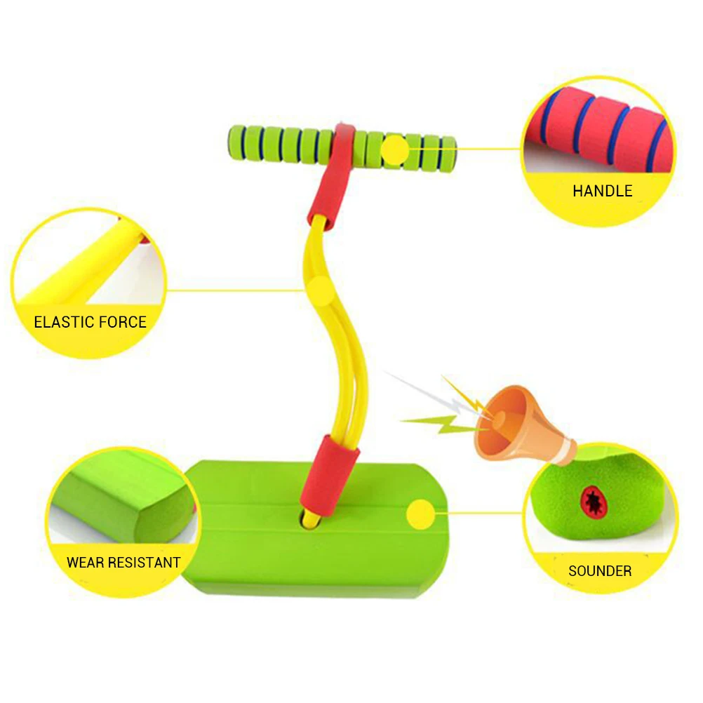 Пена Pogo Jumper веселая и безопасная прыгающая палка Pogo Stick для детей и взрослых для тренажерного зала спортивные инструменты аксессуары