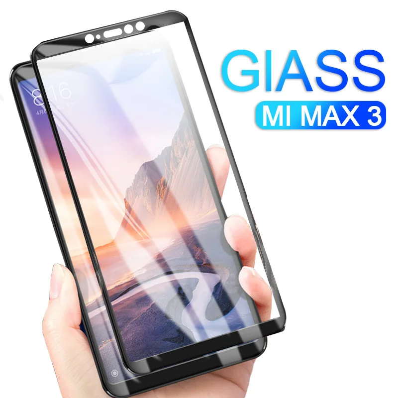 

Protective Glass For Xiaomi Mi Max 3 2 1 Tempered Glas Screen Protector Case On The Ksiomi Xiomi Xaomi Max3 Max2 Protect Film 9h