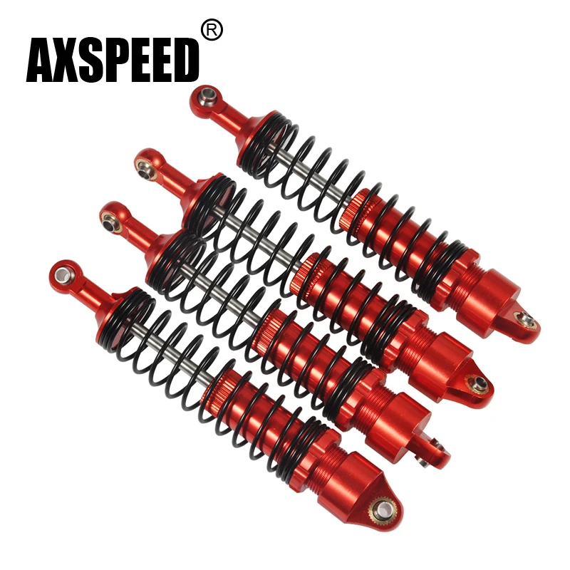 Амортизатор AXSPEED 90 мм/100 мм/110 мм/120 мм металлический амортизатор для 1/10 RC Crawler Truck