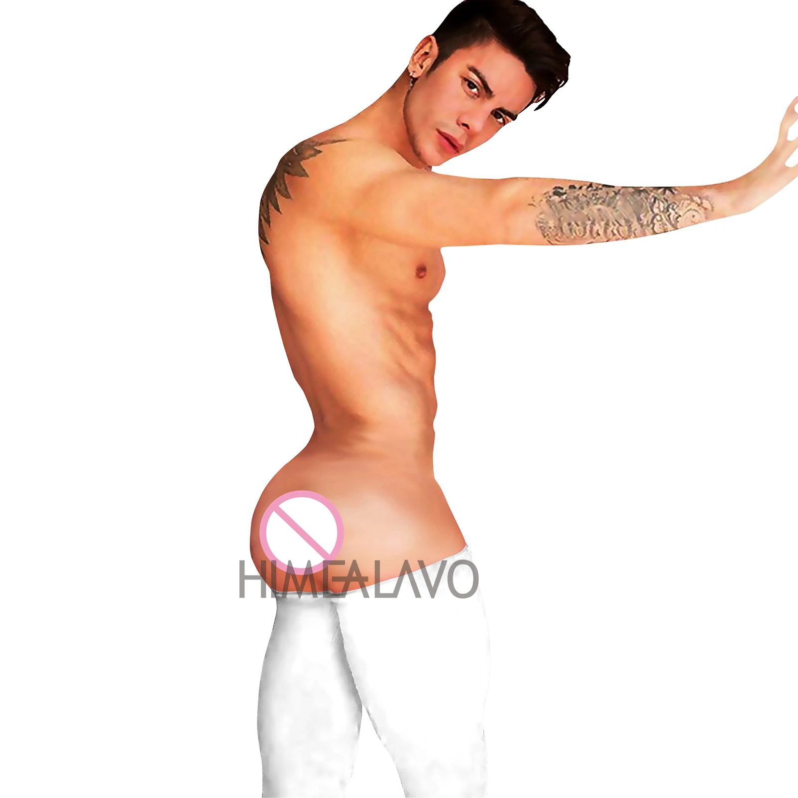 HIMEALAVO hot Sexy Gay Mens bodystocking Opaque Nylon Thigh High Stockings Male stockings 11 colors -