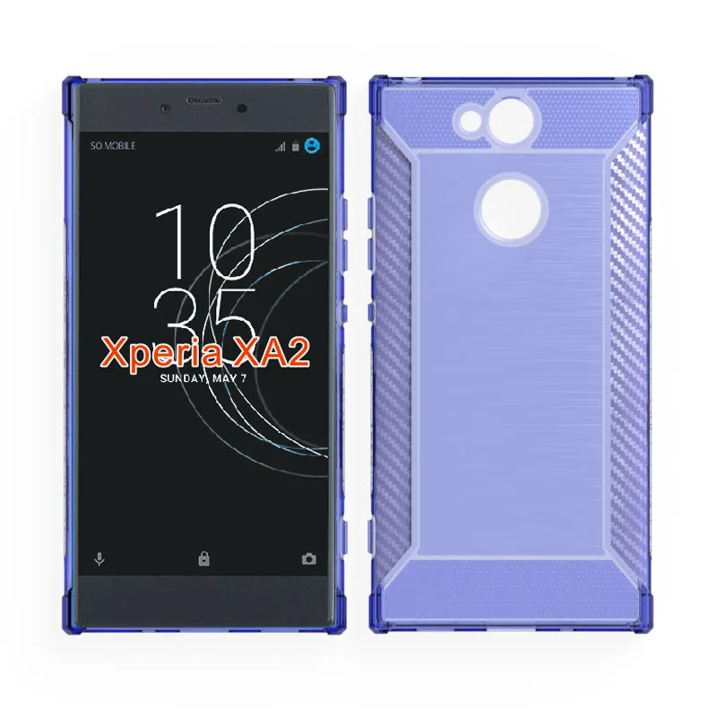 Бренд gligle модные мягкие ТПУ силиконовый чехол для Sony Xperia xa2 чехол Защитный чехол Shell