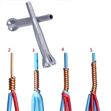 Универсальный электрик для зачистки проводов Быстрый выравниватель витое соединение провода электрик вспомогательный обжимной инструмент для зачистки кабеля