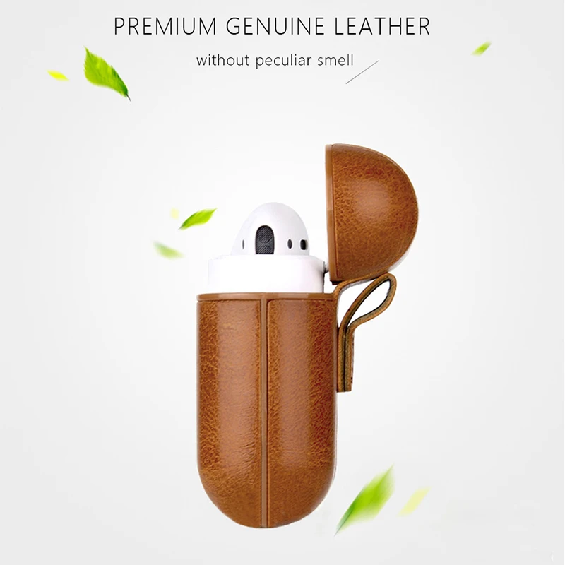 three generation earphone Genuine Leather cover for Apple airpods 3  protective case storage case airpods pro 2nd protective case - AliExpress