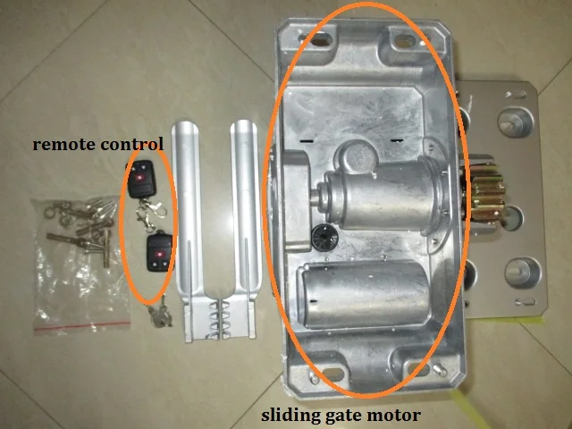 electronic sliding gate motors driving 1800kgs gate weight with factory price