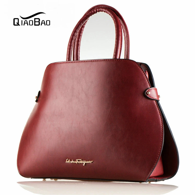 QIAO BAO 2017 Composite Leather Hot Sale New Fashion Brand women handbag The Female Bag Design Handbags High Quality bag