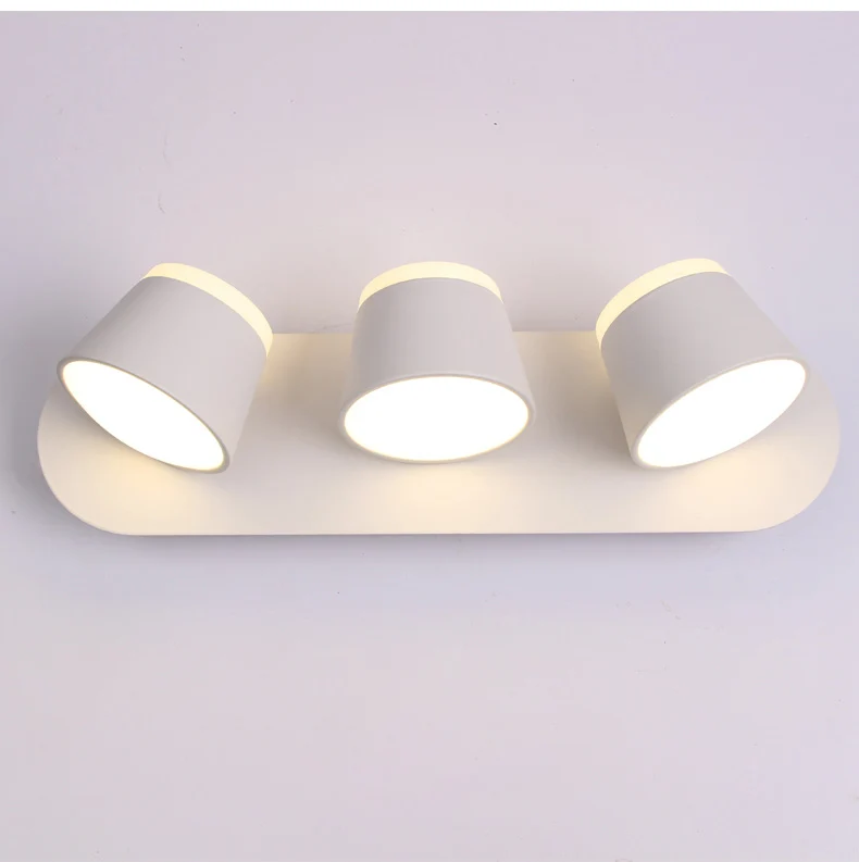 Lâmpada de Parede Luzes de Metal Interruptor de Toque Espelho do Banheiro Lâmpada de Leitura Modern Interior Ajustar Girar Regulável Quarto Luminárias Luminária 24 Modern Interior Ajustar Lâmpada De Parede Luzes