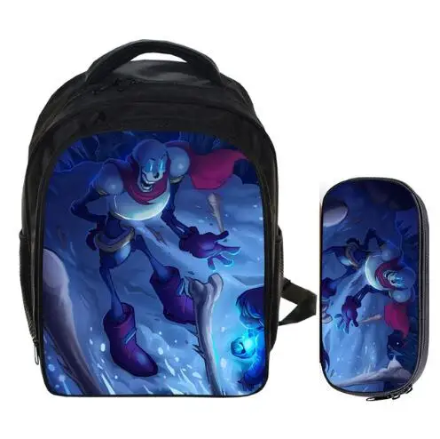 13 Inch Super Mario Bros Sonic The Hedgehog Cartoon Kids Backpack School Bags for Boys Girls Mochila Infantil Pencil Bag Sets - Цвет: as picture