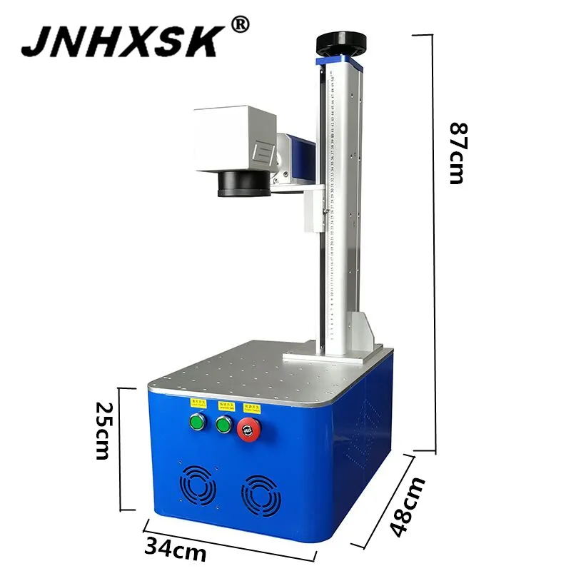 JNHXSK новый дизайн китайская 50 Вт 300x300 мм интегрированная волоконная лазерная