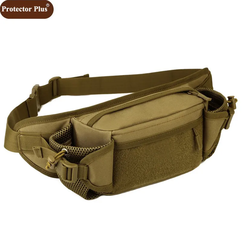 

Protector Plus 2019 Shoulder Handbag Military Waist Packs Men Multi-function Waterproof Pack Belt Bags Free Shipping D001