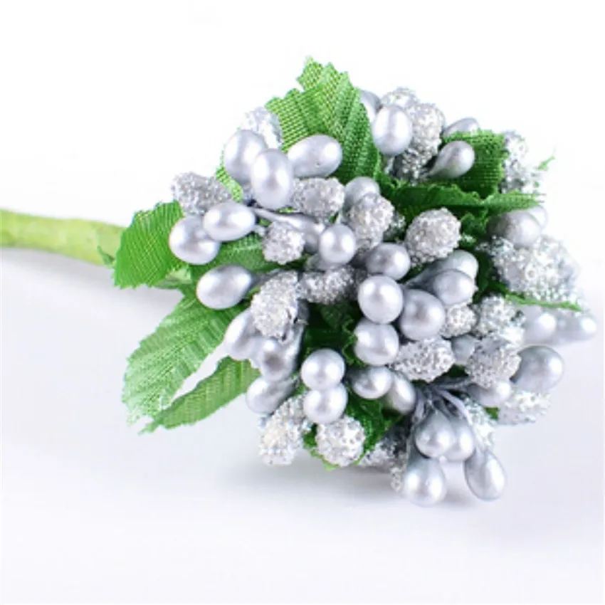 144 шт. цветы для украшения дома свадьбы|berry artificial|artificial stamencraft flowers |