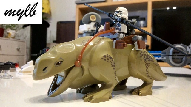 mylb Star Wars 7 Building Blocks Dewback Desert Storm soldiers troopers figures toys Kids Action Figure gift Compatible photo