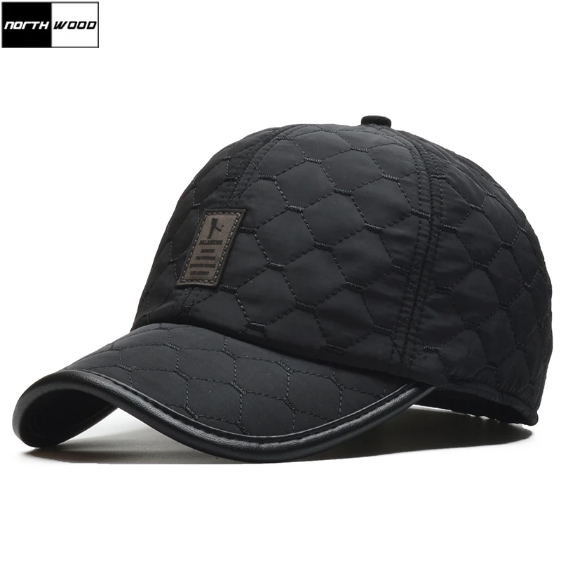 [NORTHWOOD] кепка Теплая Зимняя ушанки зима 2019 Бейсбол кепки для мужчин Gorras Para Hombre Snapback