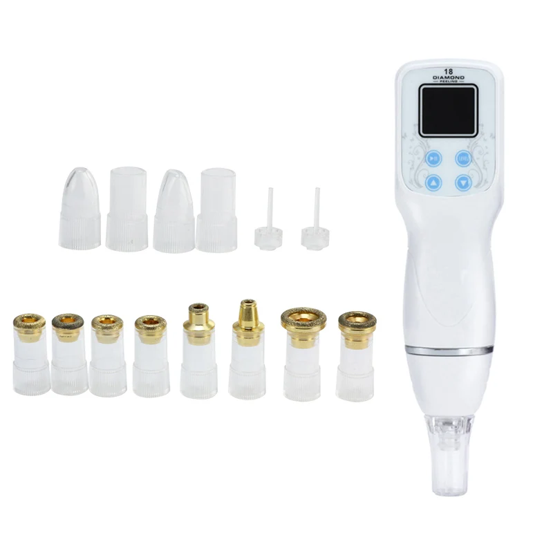 Blackhead Removal Machine Microdermabrasion Vacuum Blackhead Pore Cleaner Dermabrasion Diamond Peeling Massager Us Plug