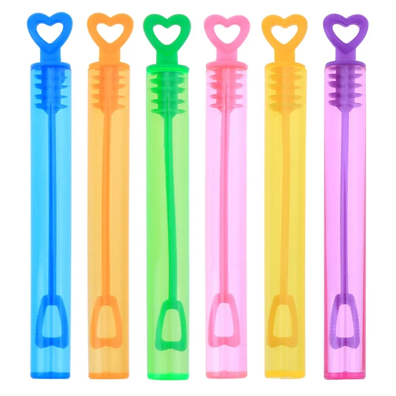 

12/6Pcs Empty Bubble Soap Bottles Colored&White Wedding Birthday Party Decoration Bubbles Maker Kids Outdoor Fun Bubble Toy