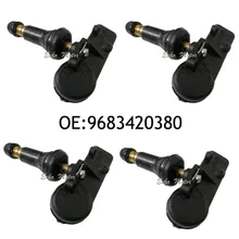 Новые 4 шт. 9683420380 433 МГц датчик давления в шинах для peugeot Citroen Picasso C4