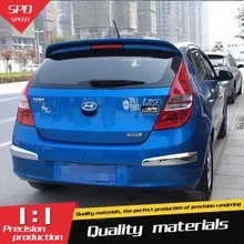 현대 i30 스포일러 abs 소재 자동차 후면 윙 프라이머 컬러 리어 스포일러 현대 i30 스포일러 2008-2013(China)