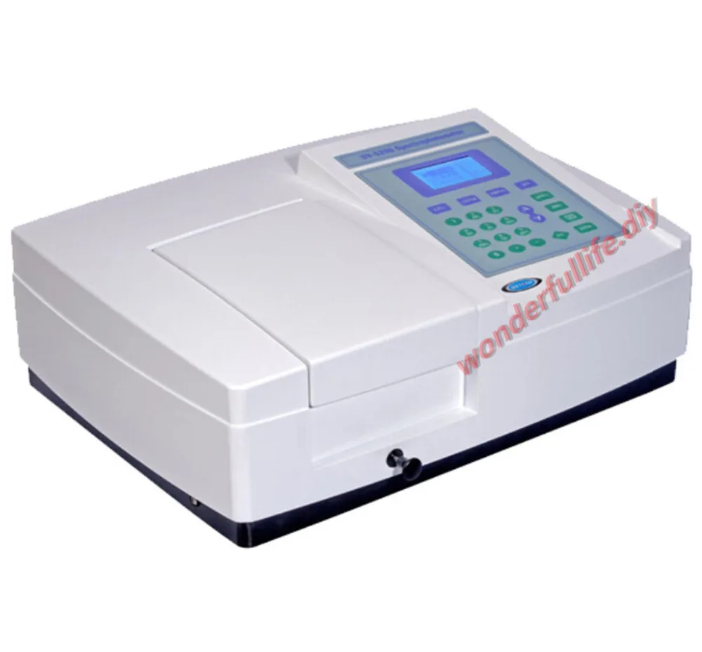 Visible Spectrophotometer Wavelength Range 320 1100nm Bandwidth 2nm V