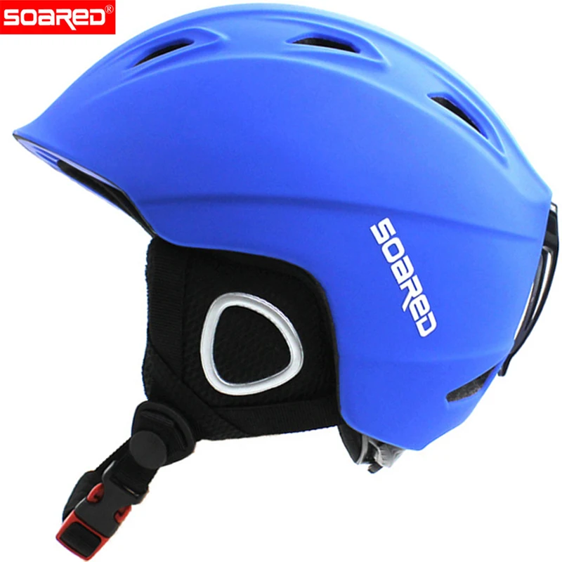 New Brand Warm Plush Ski Helmets Kids/Boys/Girls Winter Snow Snowboard