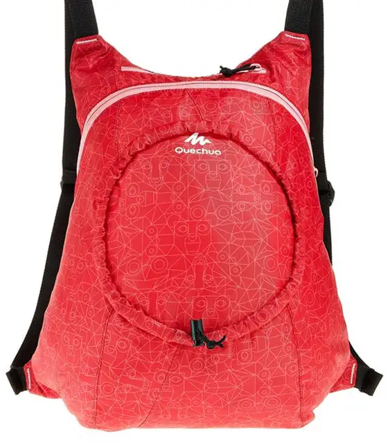 Decathlon Folding Backpack Outdoor Men And Women Skin Pack 15L Portable