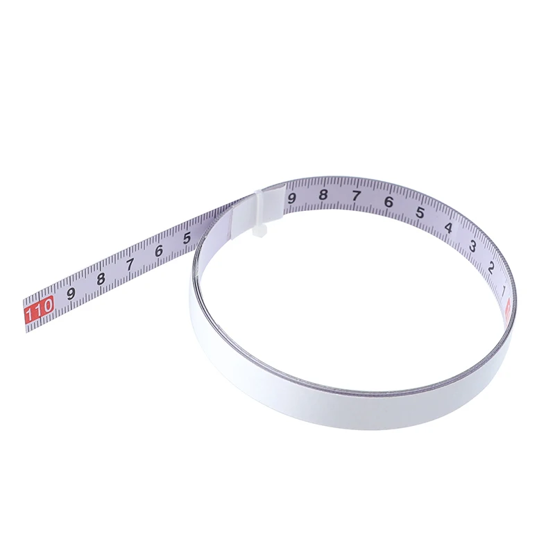  Miter Track Tape Measure Self Adhesive Metric Steel Ruler Miter Saw Scale For T-track Router Table 