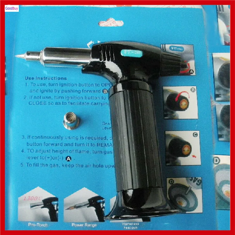 New Professional Max 450C Butane Gas Soldering Iron Heating Jet Flame